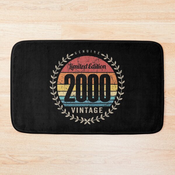 Item preview, 2000 Year Retro Vintage Style Birthday Anniversary Reunion Event Logo designed and sold by hobrath.