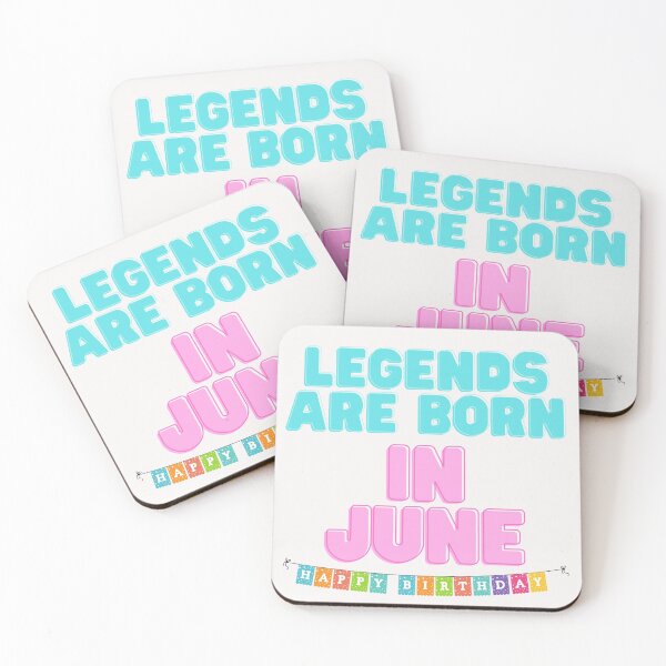 Item preview, Legends Are Born In June designed and sold by Chanchane Store.