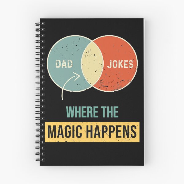 Item preview, Mens Dad jokes where the magic happens  designed and sold by jordanaoron.