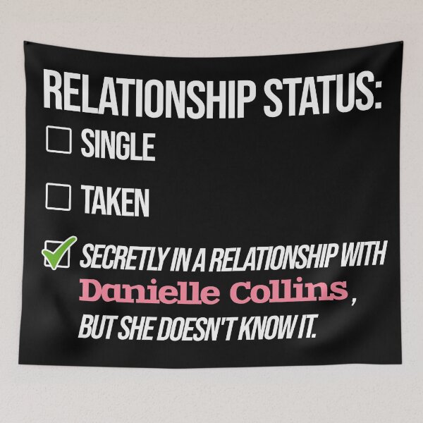 Item preview, Relationship with Danielle Collins designed and sold by 2Girls1Shirt.