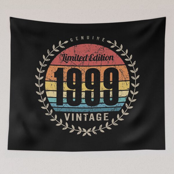 Item preview, 1999 Year Retro Vintage Style Birthday Anniversary Reunion Event Logo designed and sold by hobrath.