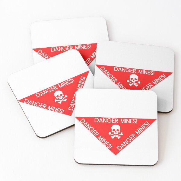 Item preview, Danger mines - English warning sign designed and sold by JoeGalaxy.