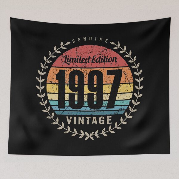 Item preview, 1997 Year Retro Vintage Style Birthday Anniversary Reunion Event Logo designed and sold by hobrath.
