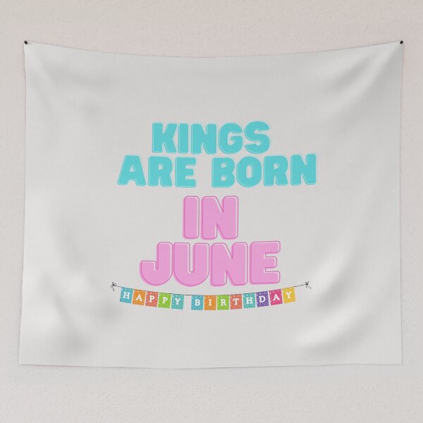 Item preview, Kings Are Born In June designed and sold by Chanchane Store.