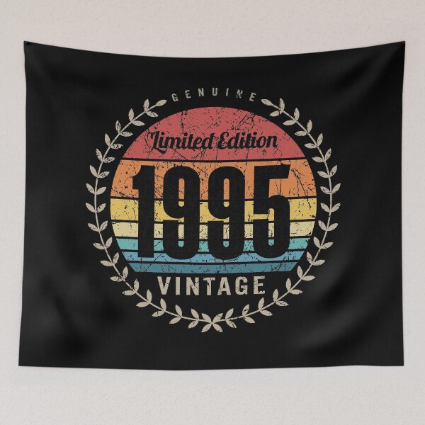 Item preview, 1995 Year Retro Vintage Style Birthday Anniversary Reunion Event Logo designed and sold by hobrath.