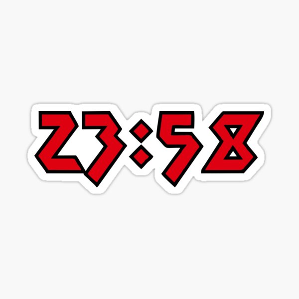 23 58 Lied Sticker
