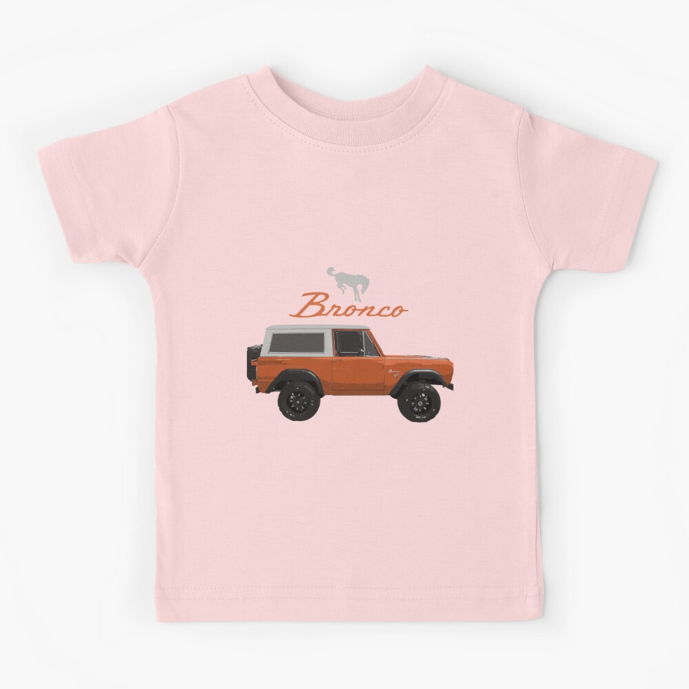 : Ford Bronco Kid's T-Shirt Enjoy The Ride Offroad SUV