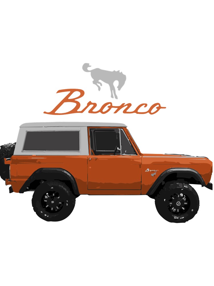 : Ford Bronco Kid's T-Shirt Enjoy The Ride Offroad SUV