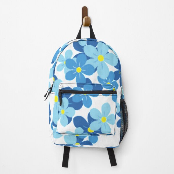 Item preview, Blue Flowers Pattern designed and sold by Pinkaudi.