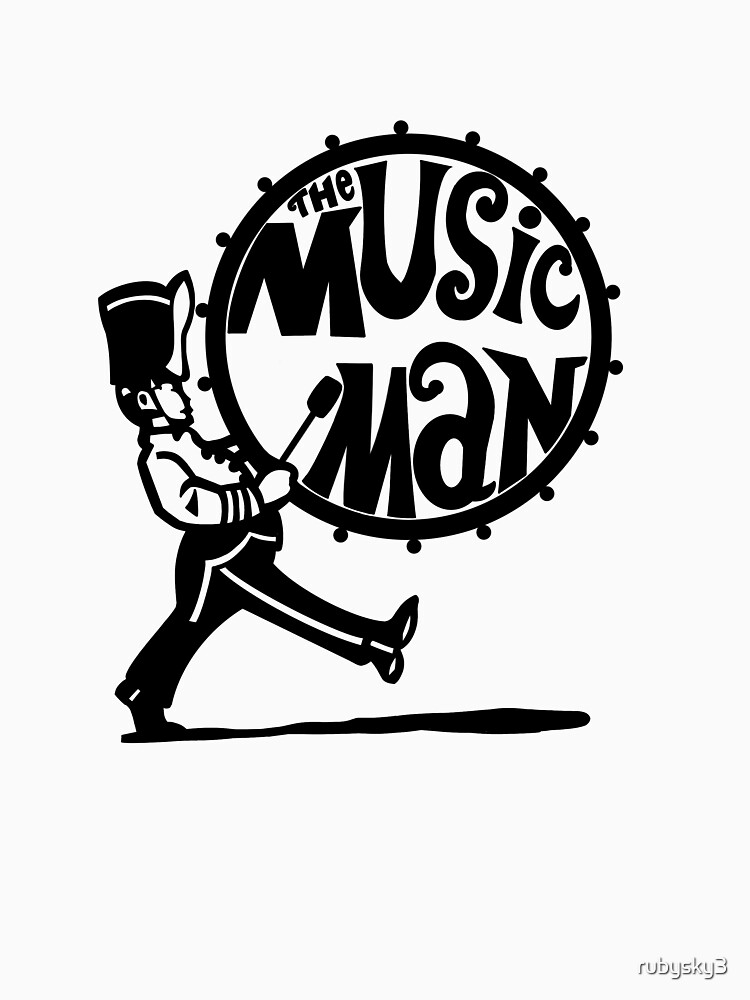 "The Music Man " Tshirt for Sale by rubysky3 Redbubble broadway t