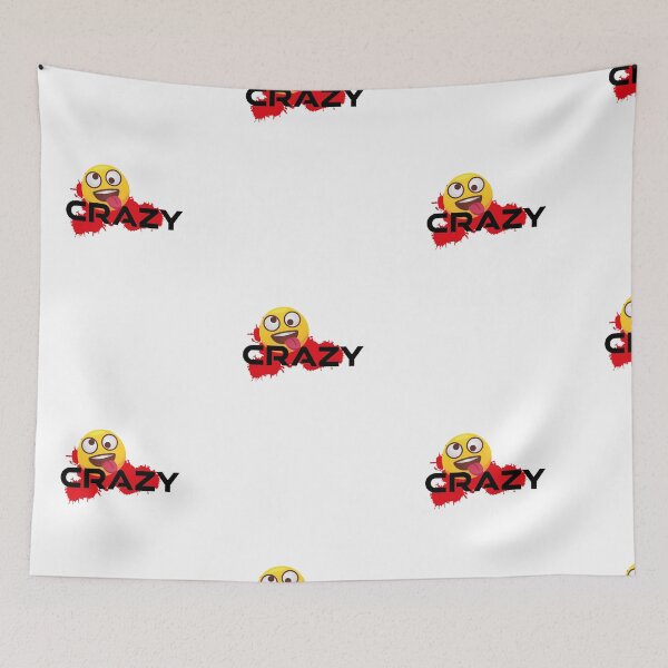 Item preview, Crazy emoji designed and sold by RIDVAN | Visual Art & Design.