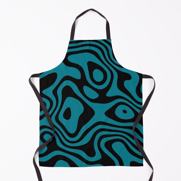 Item preview, Contour design - black and cyan designed and sold by rahilvalani.