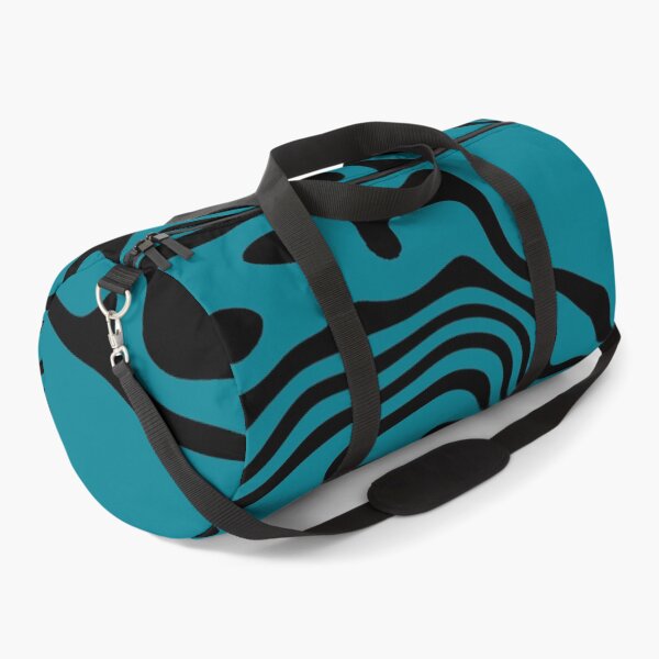 Item preview, Contour design - black and cyan designed and sold by rahilvalani.