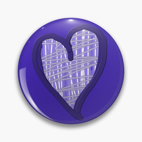 Item preview, Scribbled Heart (Purple) designed and sold by ScarletPanda.