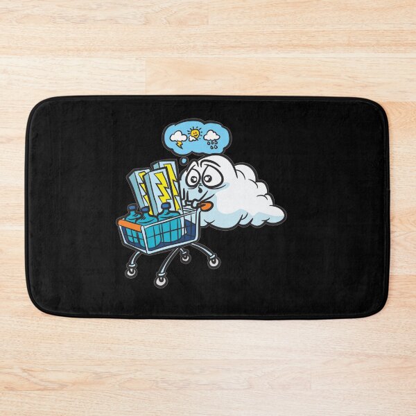 Item preview, Funny Weather Forecast Lighting Bolt Cloud  designed and sold by Moonpie90.