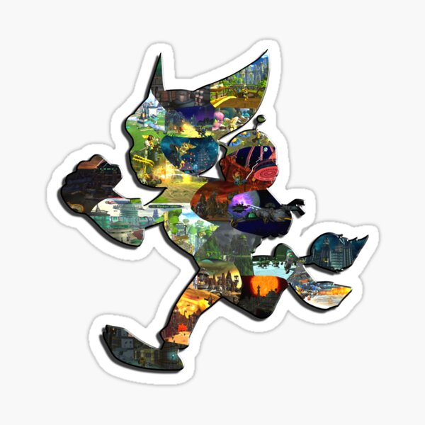 Vista previa del artículo con la obra «Ratchet y Clank PS2», diseñado y vendido por Coddiwomple3.