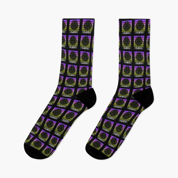 Item preview, Leo Zodiac Symbol Retro Stripe Style designed and sold by Trinket-Trickster.
