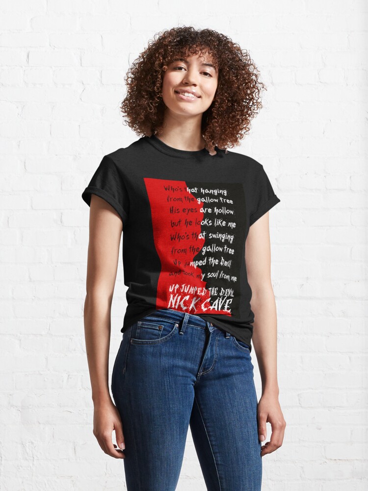 nick cave t shirt womens