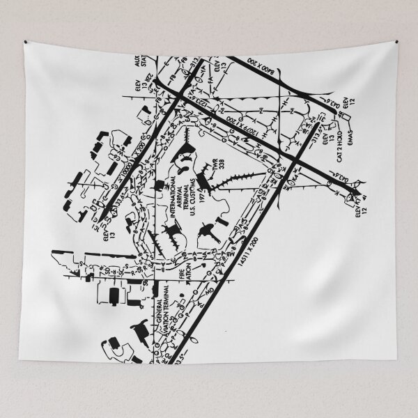 Item preview, JFK Airport John F Kennedy International Airport designed and sold by Michael Garber.