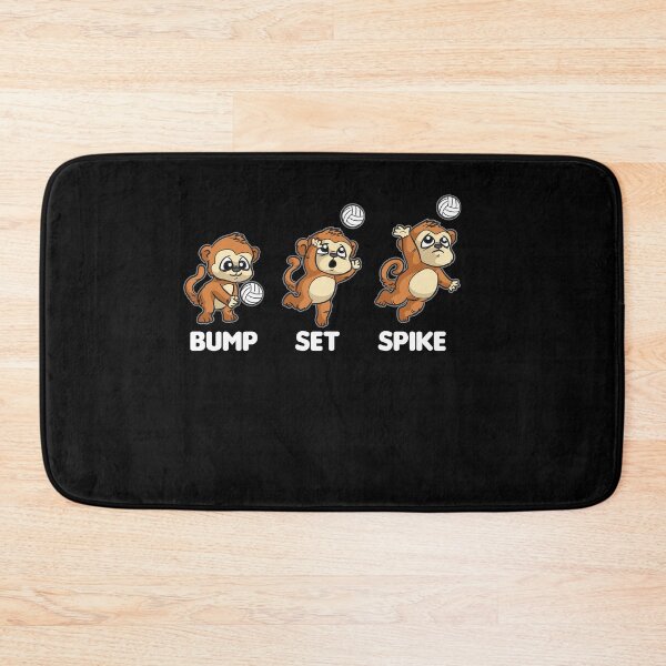 Item preview, Bump Set Spike Funny Beach Volleyball Joke designed and sold by Moonpie90.