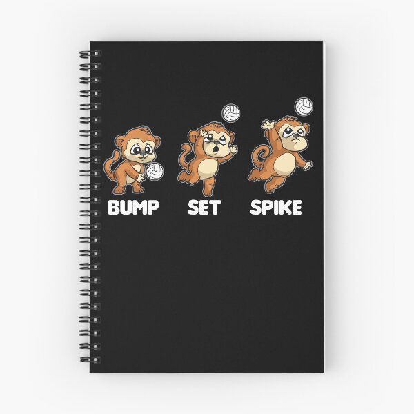 Item preview, Bump Set Spike Funny Beach Volleyball Joke designed and sold by Moonpie90.