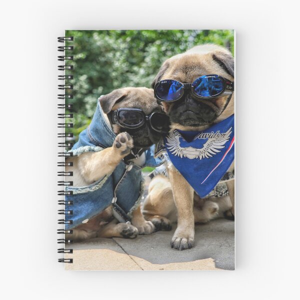 Item preview, BadAss High Five Pugs designed and sold by IgorandZombie.