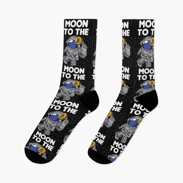 Artikelvorschau, Bitcoin Astronaut zum Mond entworfen und verkauft von Moonpie90.