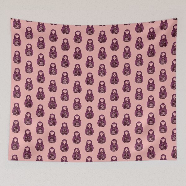 Item preview, All the Pink Russian Doll designed and sold by Slepowronski.