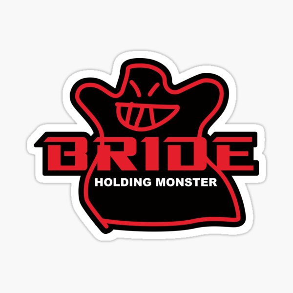 BRIDE Factory Black Sticker