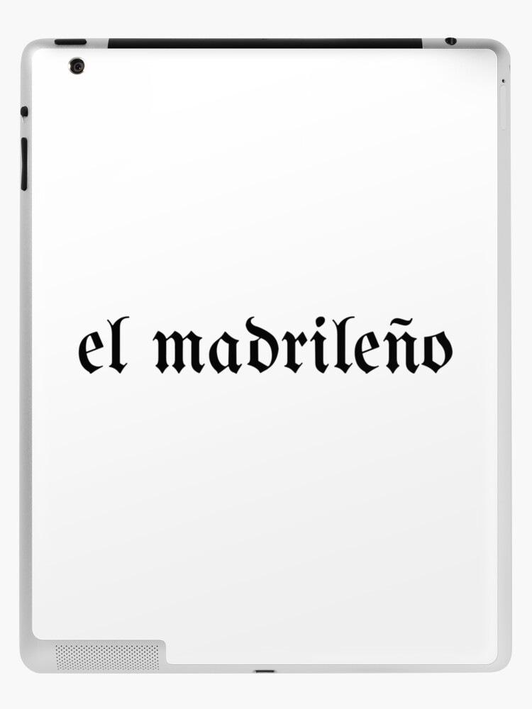 Funda y vinilo para iPad con la obra «C. tangana El madrileño