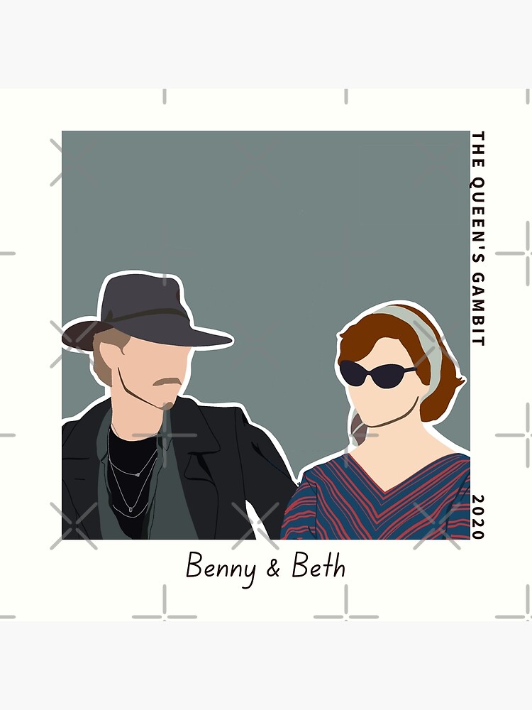 Benny Watts and Beth Harmon The Queen's Gambit | Poster