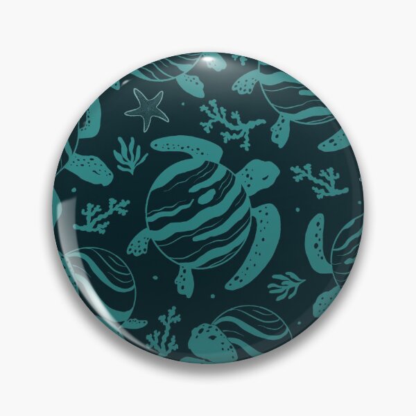Item preview, Celestial Sea Turtles Pattern designed and sold by carabara.