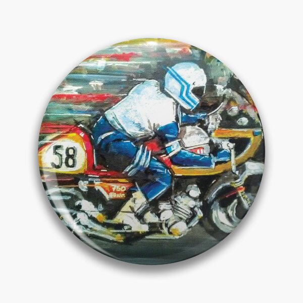 Item preview, MB: ISLE OF MAN TT - KEITH MARTIN - MOTORBIKE designed and sold by FoleyPottery.