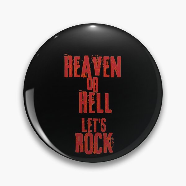 Item preview, Heaven or Hell Let's Rock  designed and sold by AnimeWorld8.