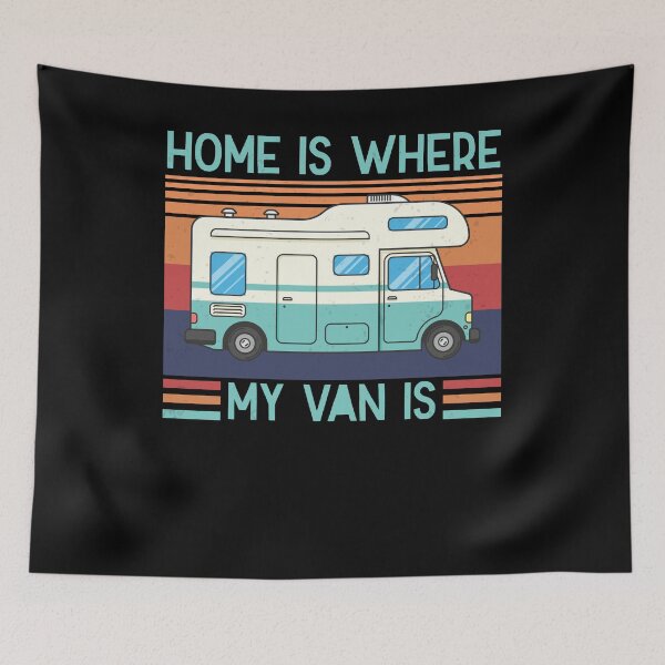 Item preview, HOME IS WHERE MY VAN IS designed and sold by IyadBro.