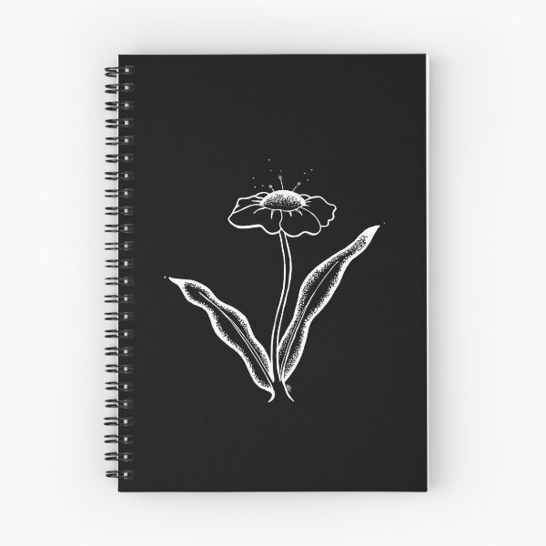 Item preview, OPLA : small imaginary flower drawing - white version designed and sold by Mélody Bernardin.