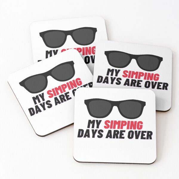 Item preview, My Simping Days Are Over Funny designed and sold by Amovar.