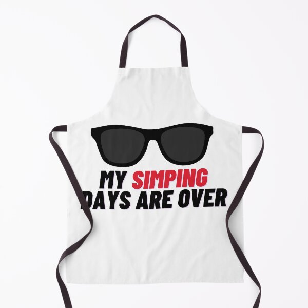 Item preview, My Simping Days Are Over Funny designed and sold by Amovar.