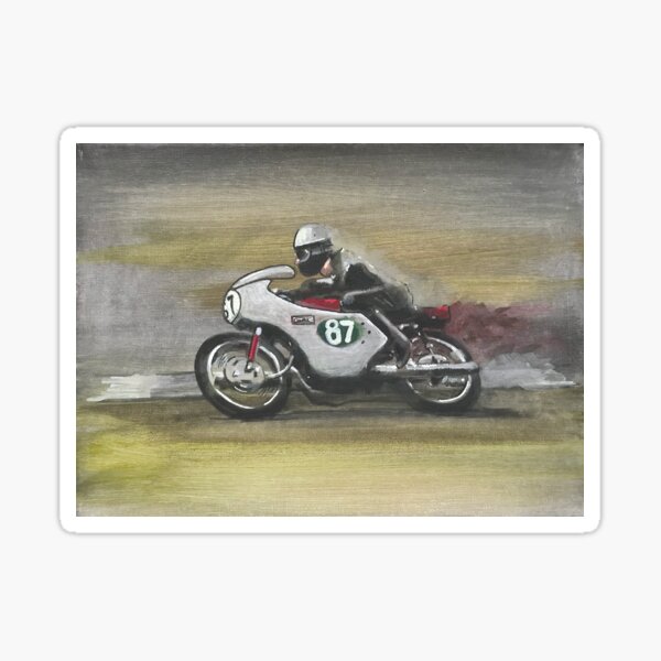 MB: ISLE OF MAN TT - KEITH MARTIN - MOTORBIKE Sticker