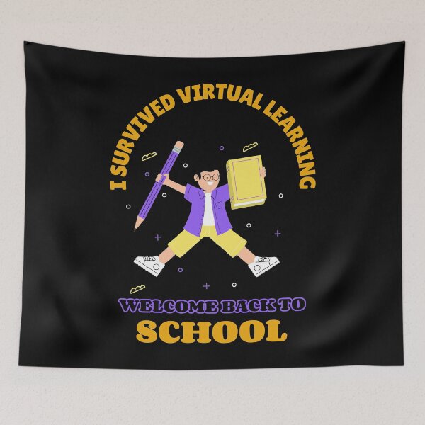 Item preview, I Survived Virtual Learning Welcome Back To School designed and sold by YOYOCollection.