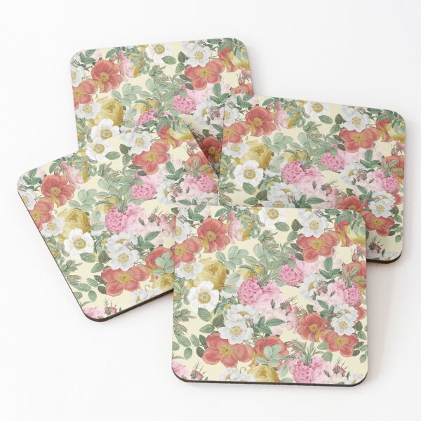 Item preview, Vintage Flowers Rose Garden designed and sold by meggydesigns.