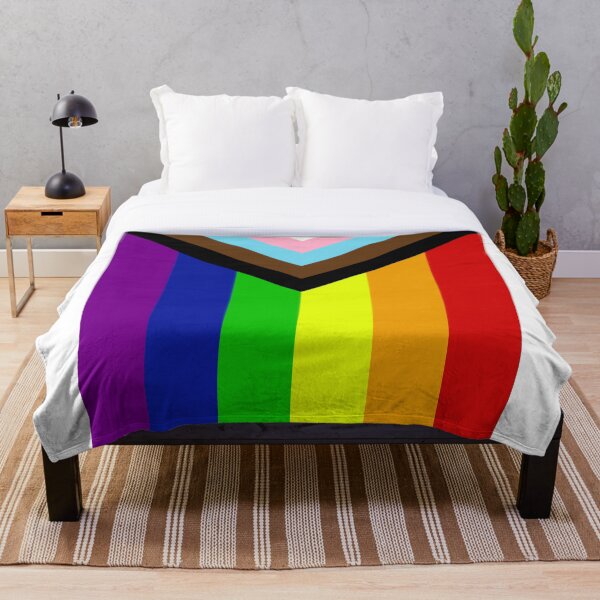 Aperçu de l'œuvre Bannière de la fierté mise à jour du QG du drapeau LGBTQIA + créée et vendue par Emote Bot.