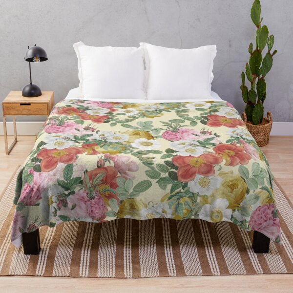 Item preview, Vintage Flowers Rose Garden designed and sold by meggydesigns.