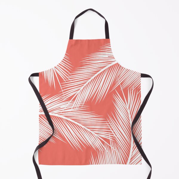 Item preview, Palm leaves -  coral designed and sold by BattaAnastasia.