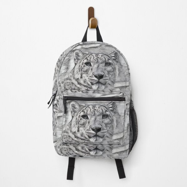 Item preview, Snow Leopard Stare In Vintage Charm designed and sold by Fearless-Fox.