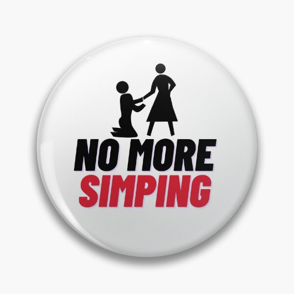 Item preview, No More Simping Funny Quote designed and sold by Amovar.