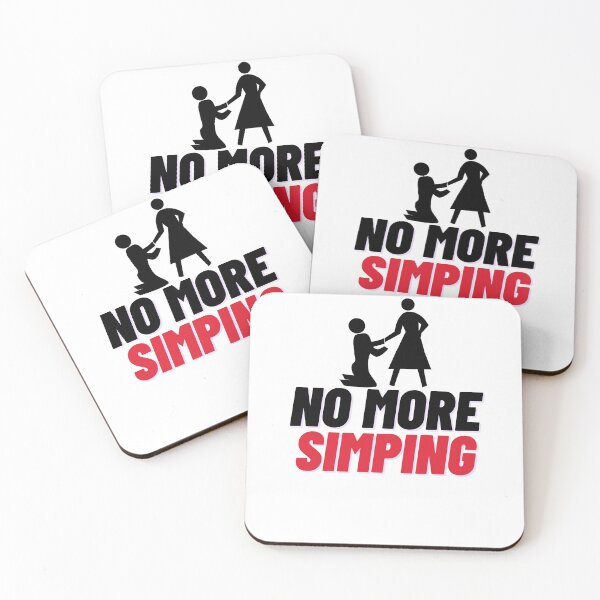 Item preview, No More Simping Funny Quote designed and sold by Amovar.