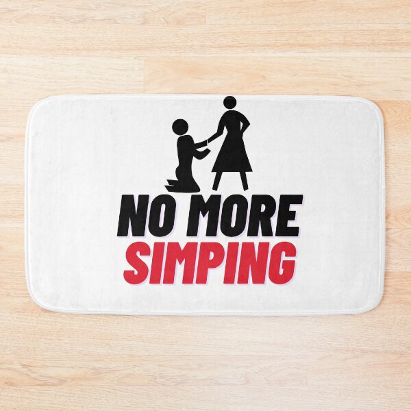 Item preview, No More Simping Funny Quote designed and sold by Amovar.