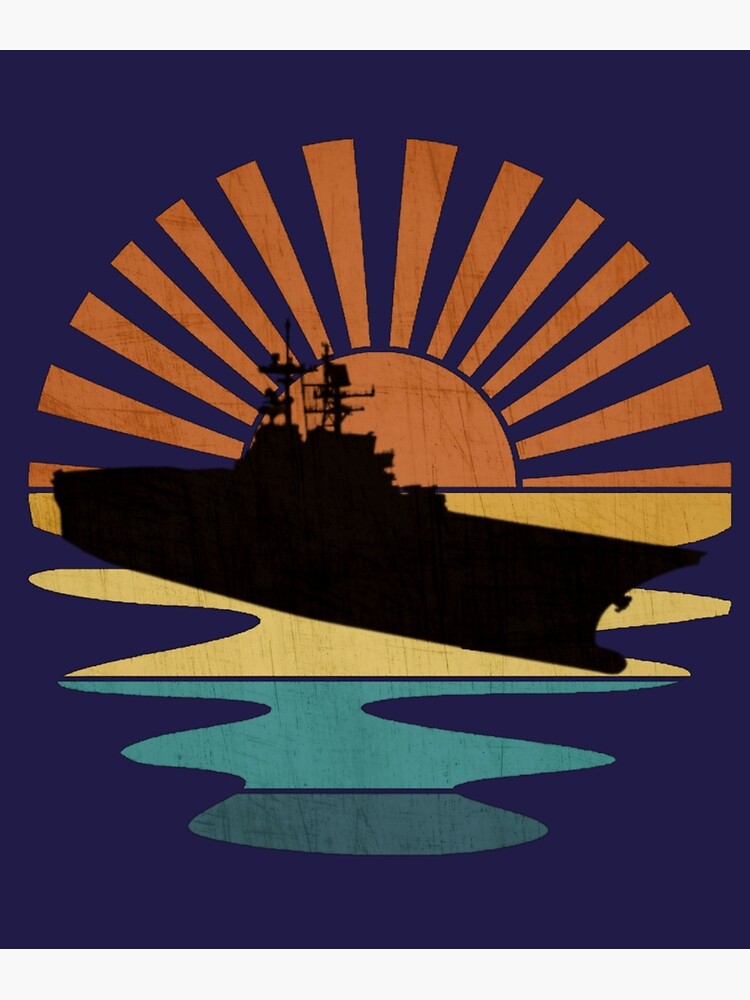 "Military Amphibious Assault Ship" Poster for Sale by TotsAndTailWags