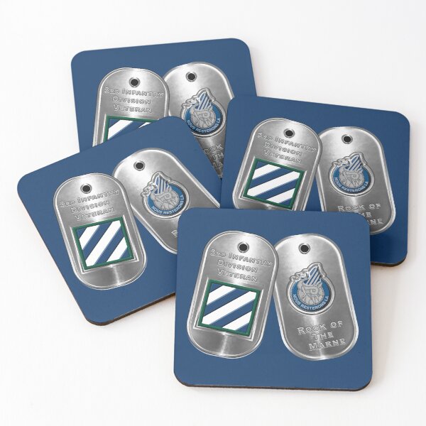 Item preview, 3rd Infantry Division “3ID Vintage Tags” designed and sold by SoldierAlways.